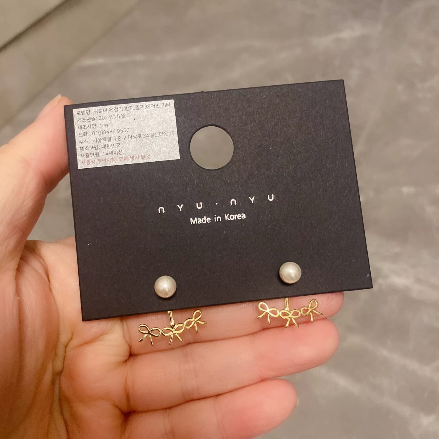 Elegant stainless steel Earrings