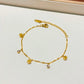 Stainless Steel Geometric Square Bracelet