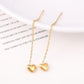 Heart Chain Earrings