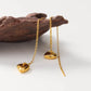 Heart Chain Earrings