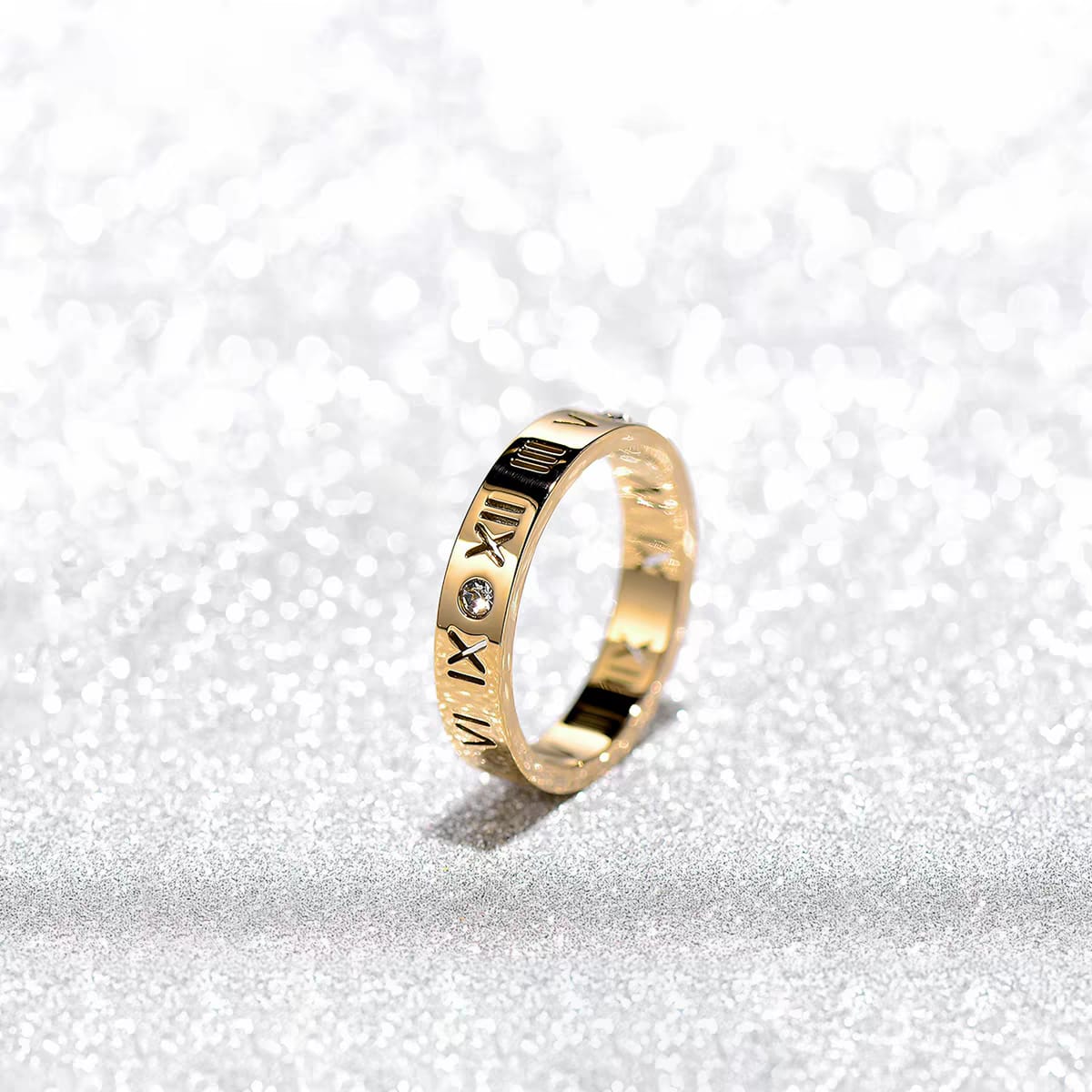Stainless Steel Roman Ring