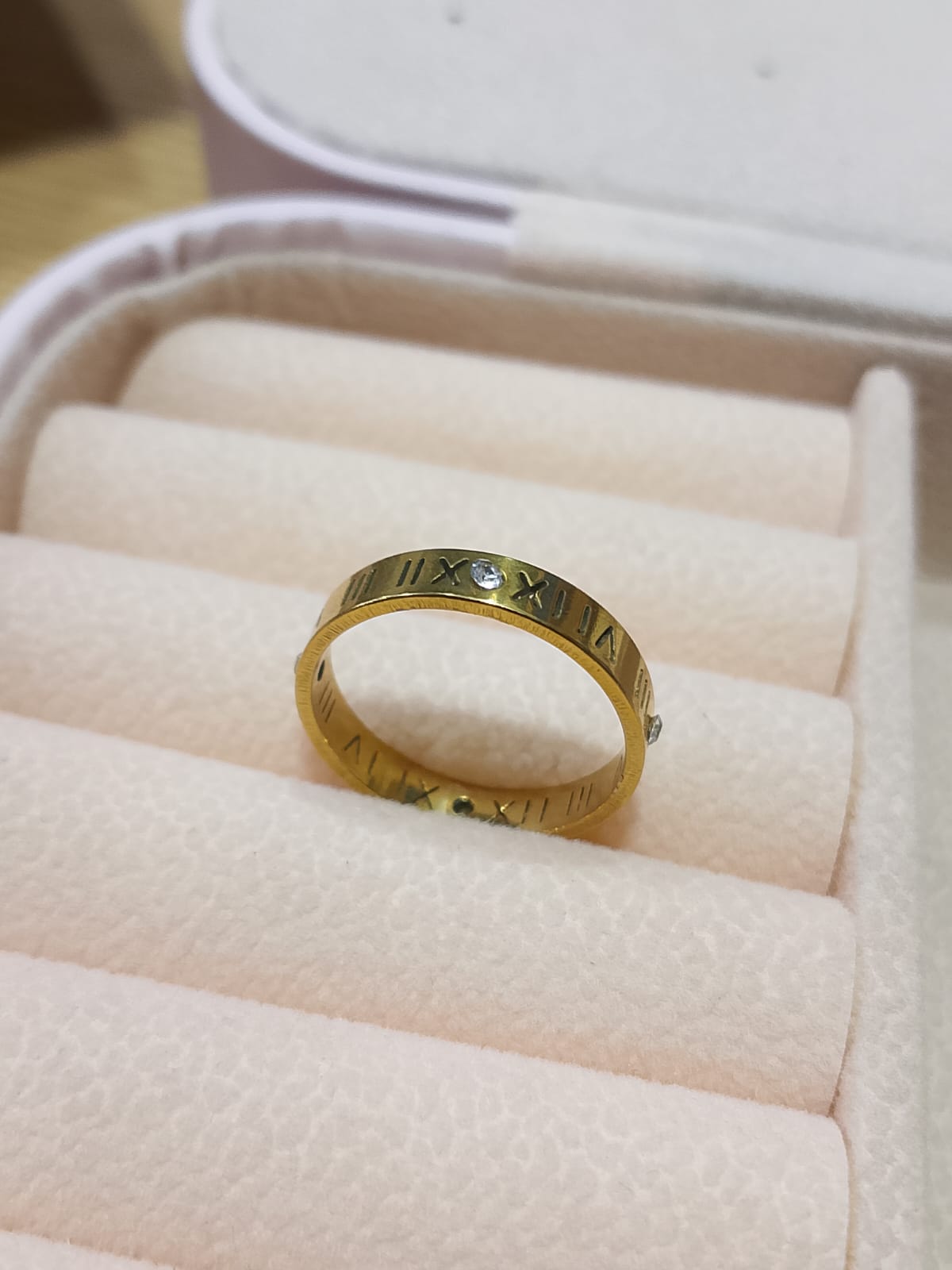 Stainless Steel Roman Ring