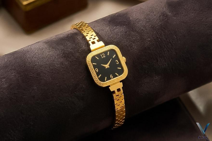 Fancy Branded Watch Style Bangle